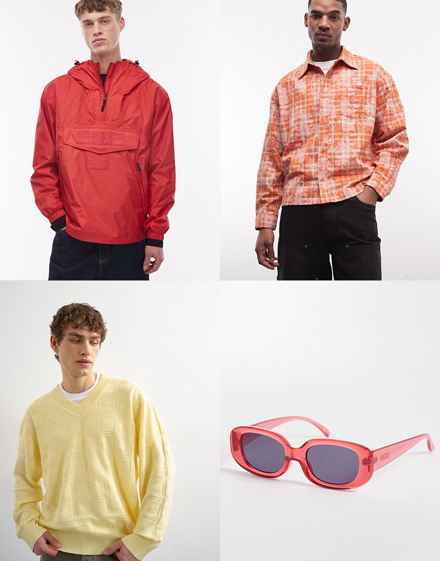 Collage of men wearing ASOS clothing | ASOS Style Feed