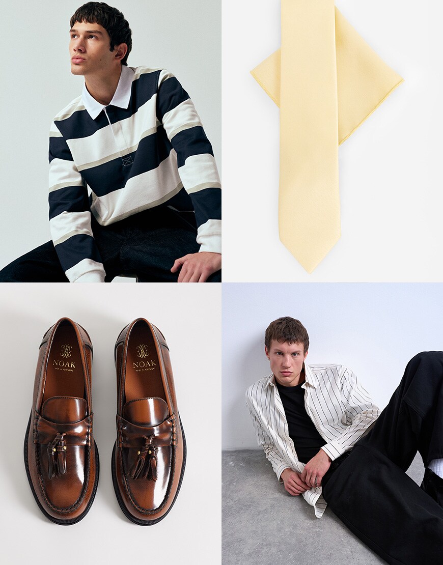 Collage of men wearing ASOS clothing | ASOS Style Feed