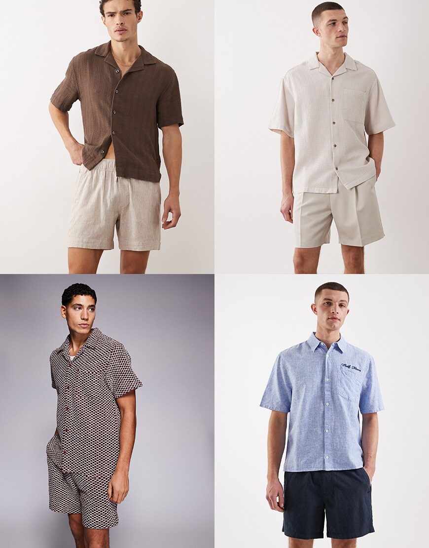 Collage of men wearing ASOS clothing | ASOS Style Feed