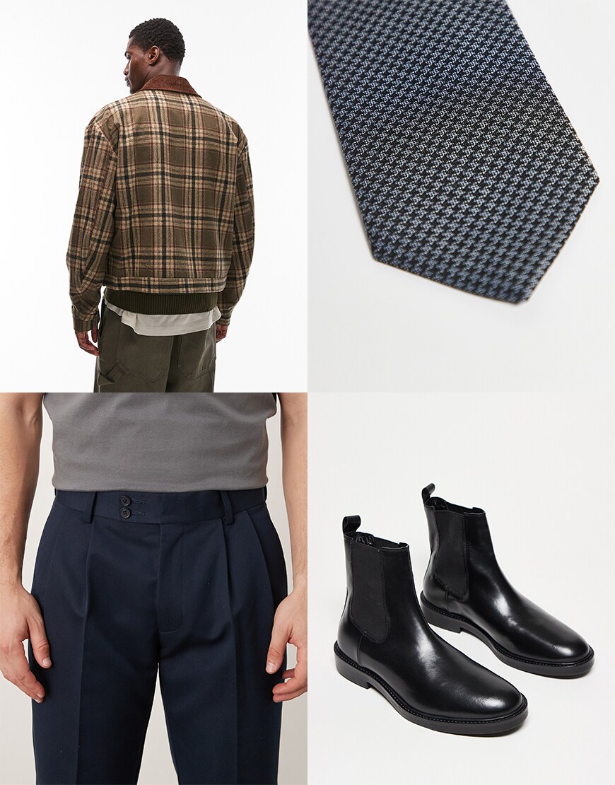 Collage of ASOS clothes