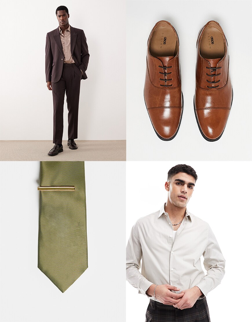 Collage of ASOS clothes