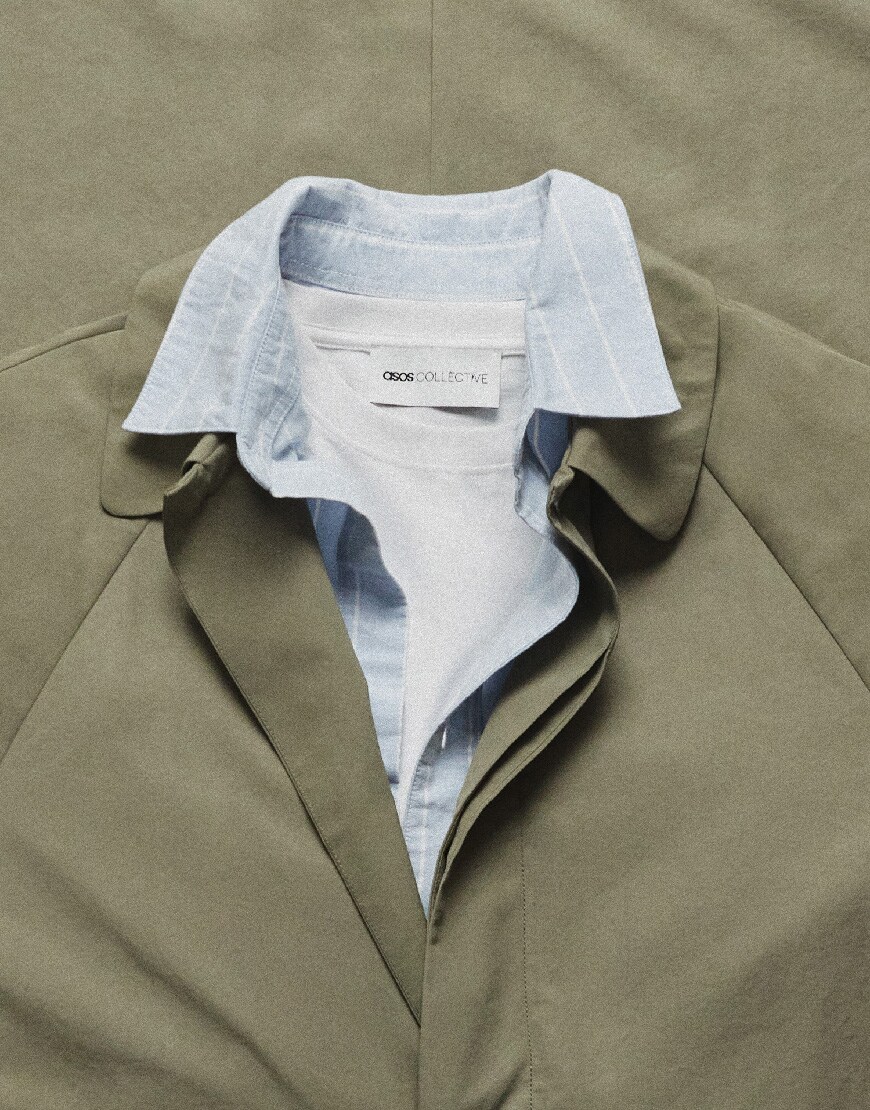 ASOS Collective trench coat | ASOS Style Feed