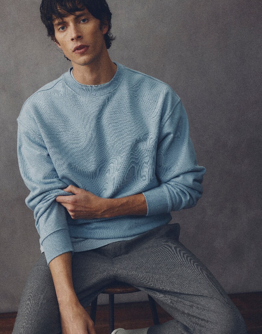 Man wearing ASOS Collective sweatshirt | ASOS Style Feed