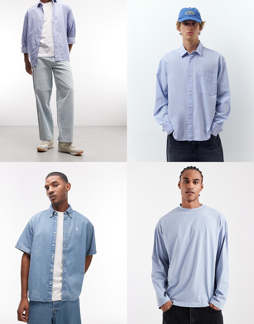 Collage of men wearing ASOS clothing | ASOS Style Feed