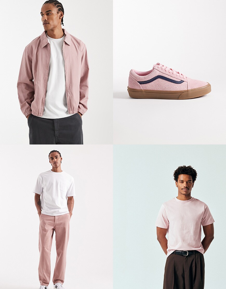 Collage of men wearing ASOS clothing | ASOS Style Feed