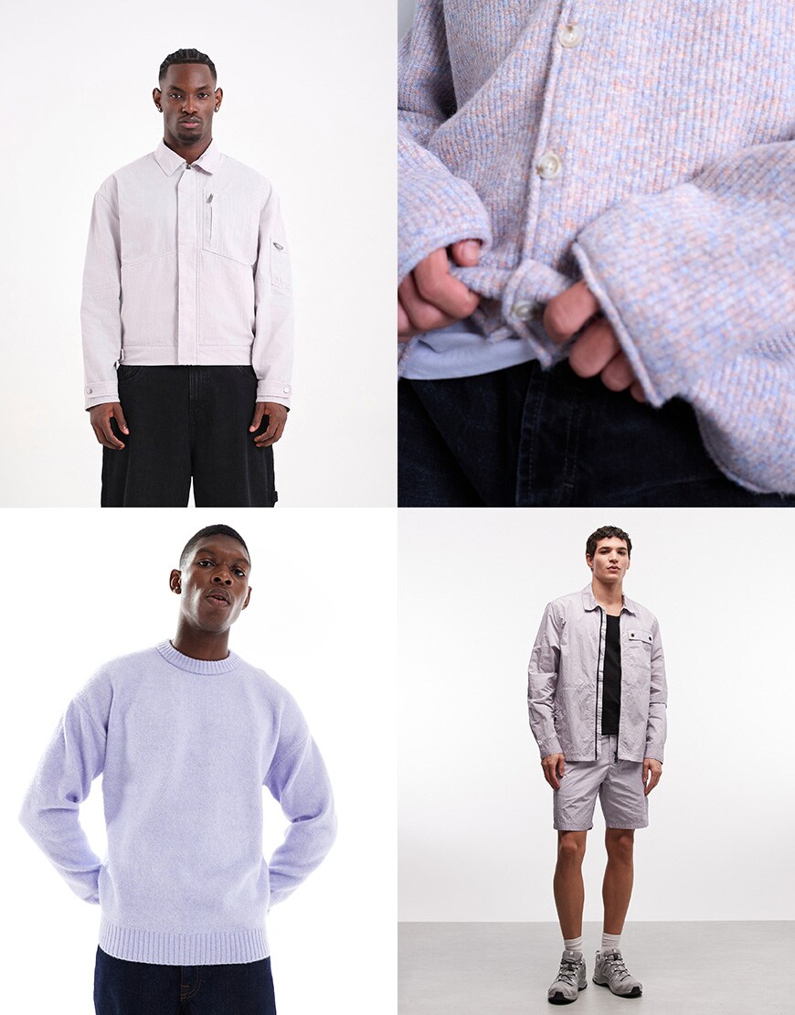 Collage of men wearing ASOS clothing | ASOS Style Feed
