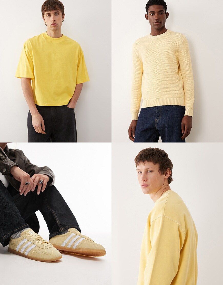 Collage of men wearing ASOS clothing | ASOS Style Feed