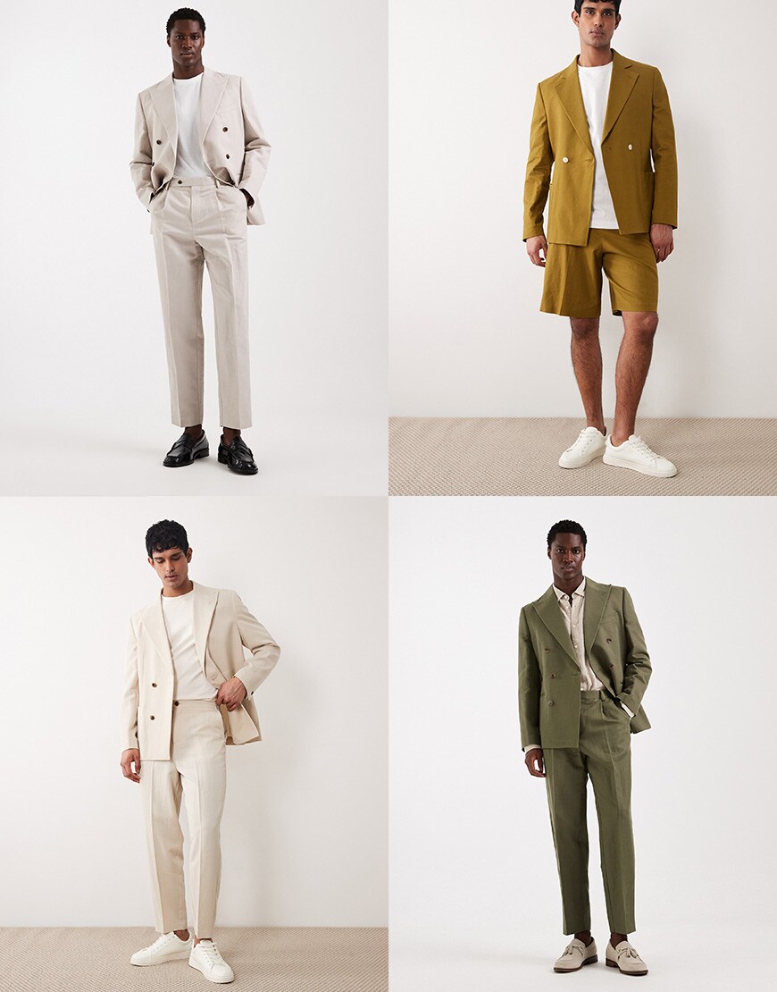 Collage of men wearing ASOS clothing | ASOS Style Feed