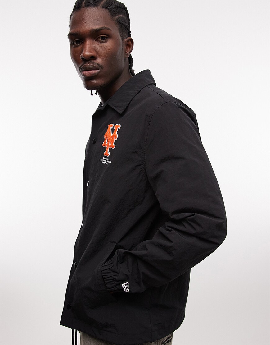 Man wearing a black jacket