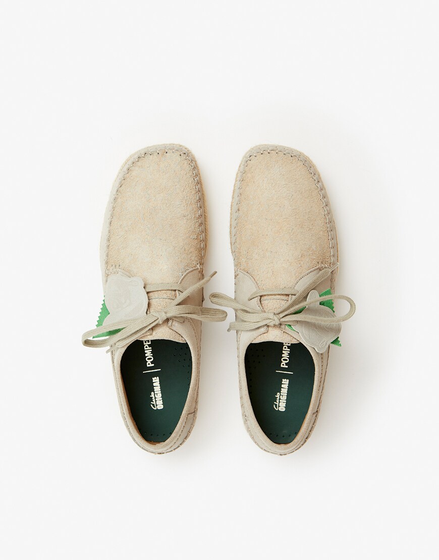 Clarks x Pompeii Wallabees