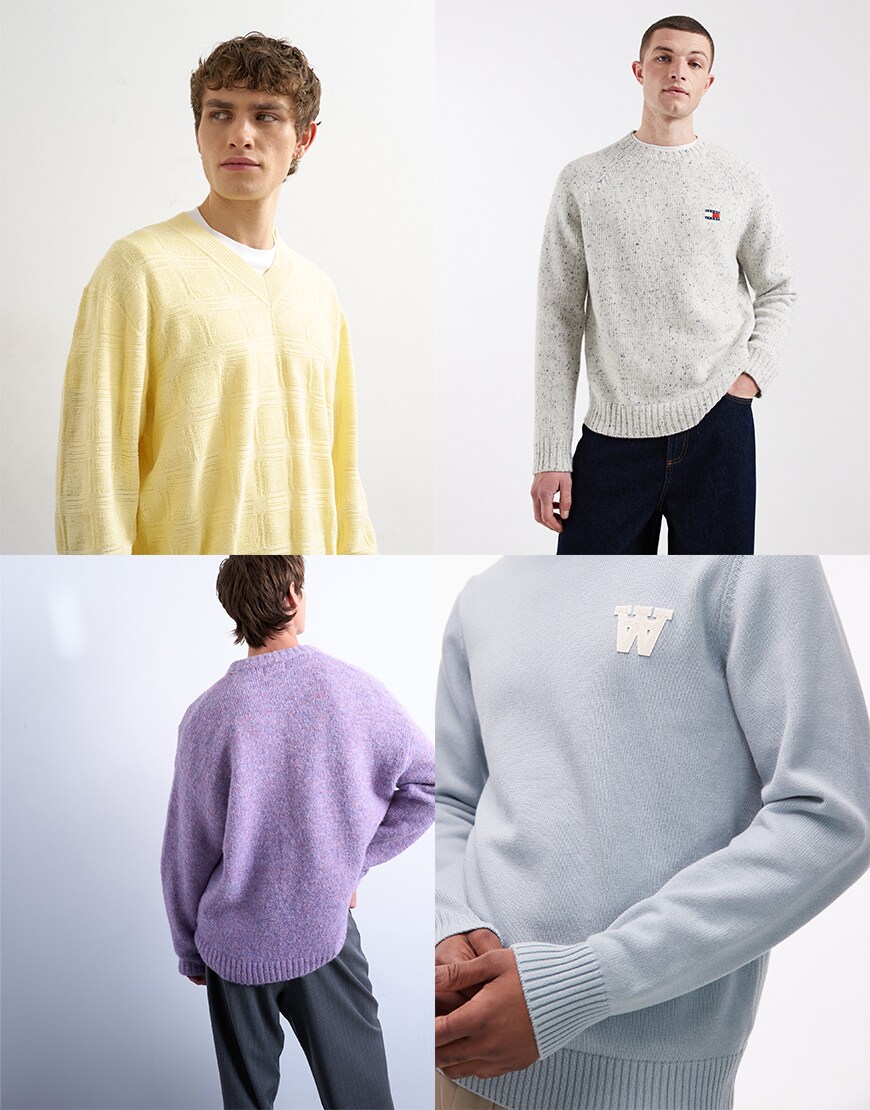 Collage of ASOS clothes