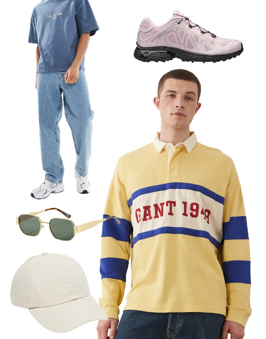 Collage of men wearing ASOS clothing | ASOS Style Feed