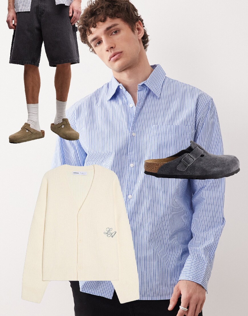 Collage of men wearing ASOS clothing | ASOS Style Feed