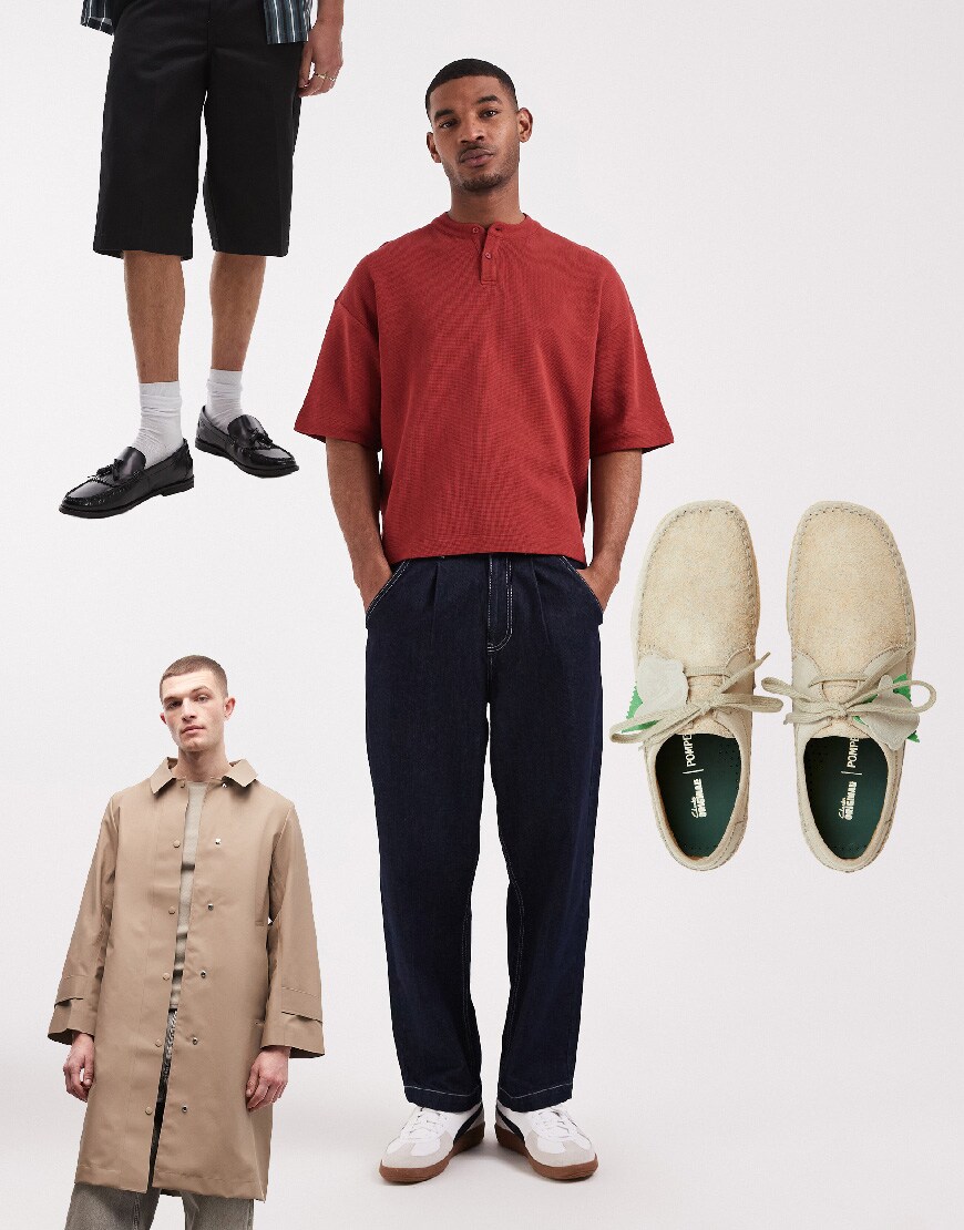Collage of men wearing ASOS clothing | ASOS Style Feed