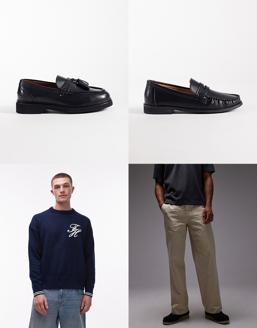 Collage of ASOS clothes