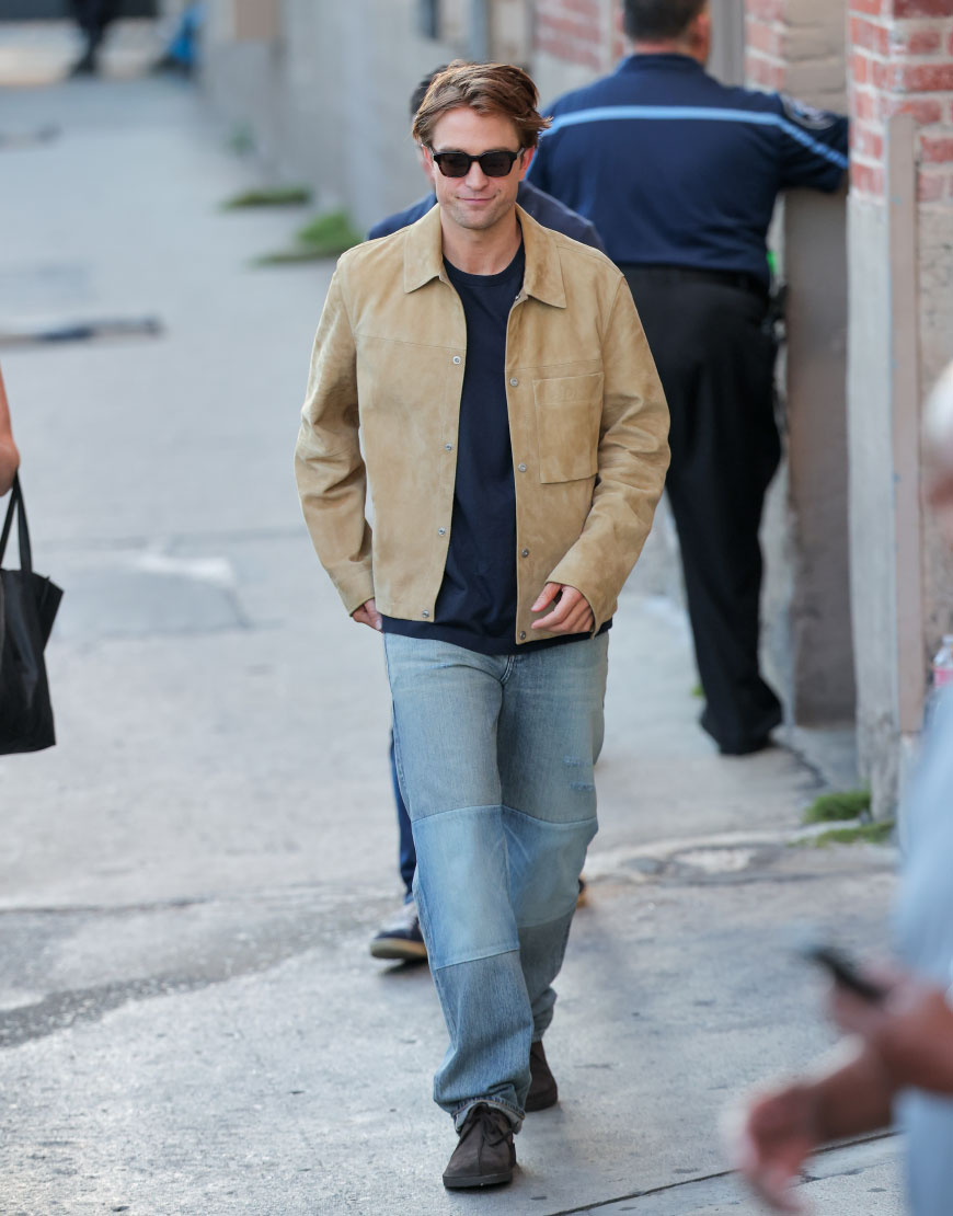 Robert Pattinson Outside Jimmy Kimmel Live 2026
