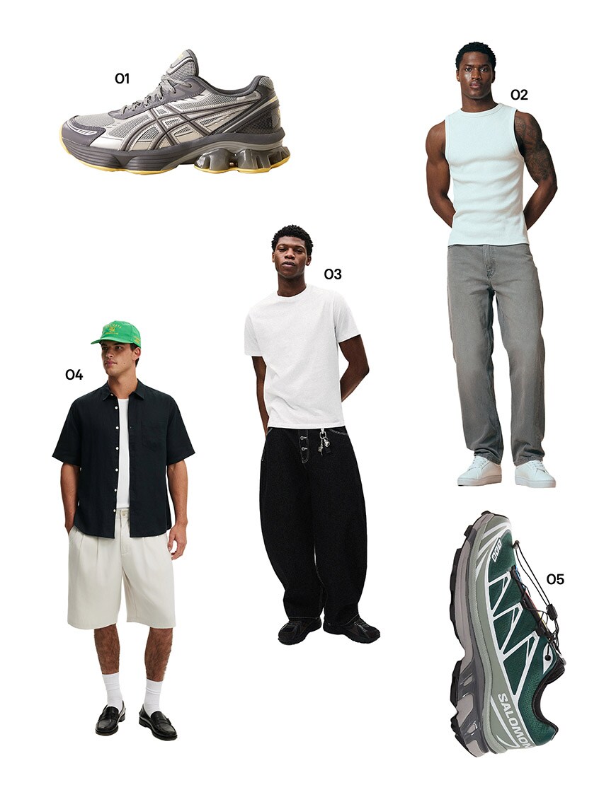 Collage of men wearing ASOS clothing | ASOS Style Feed