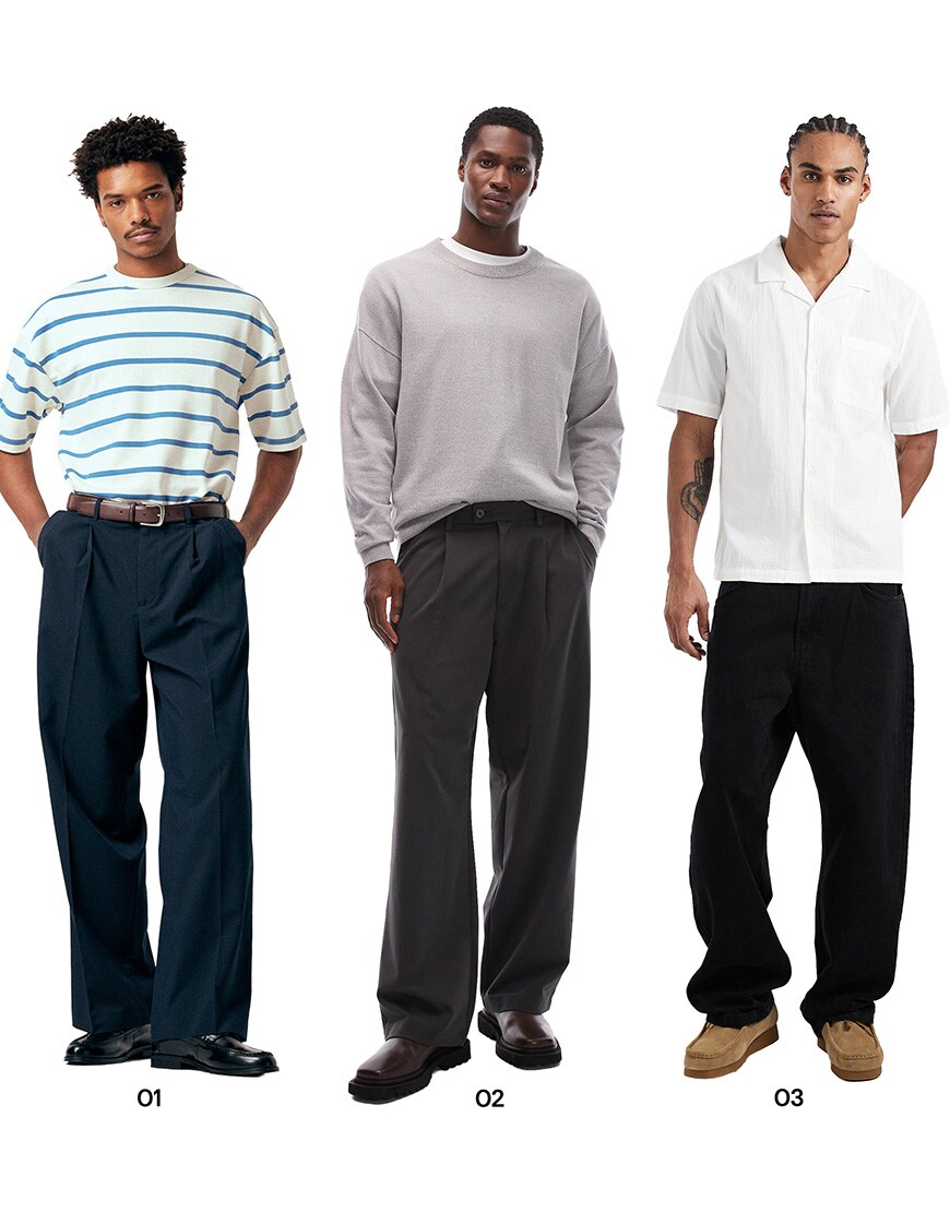 Collage of men wearing ASOS clothing | ASOS Style Feed