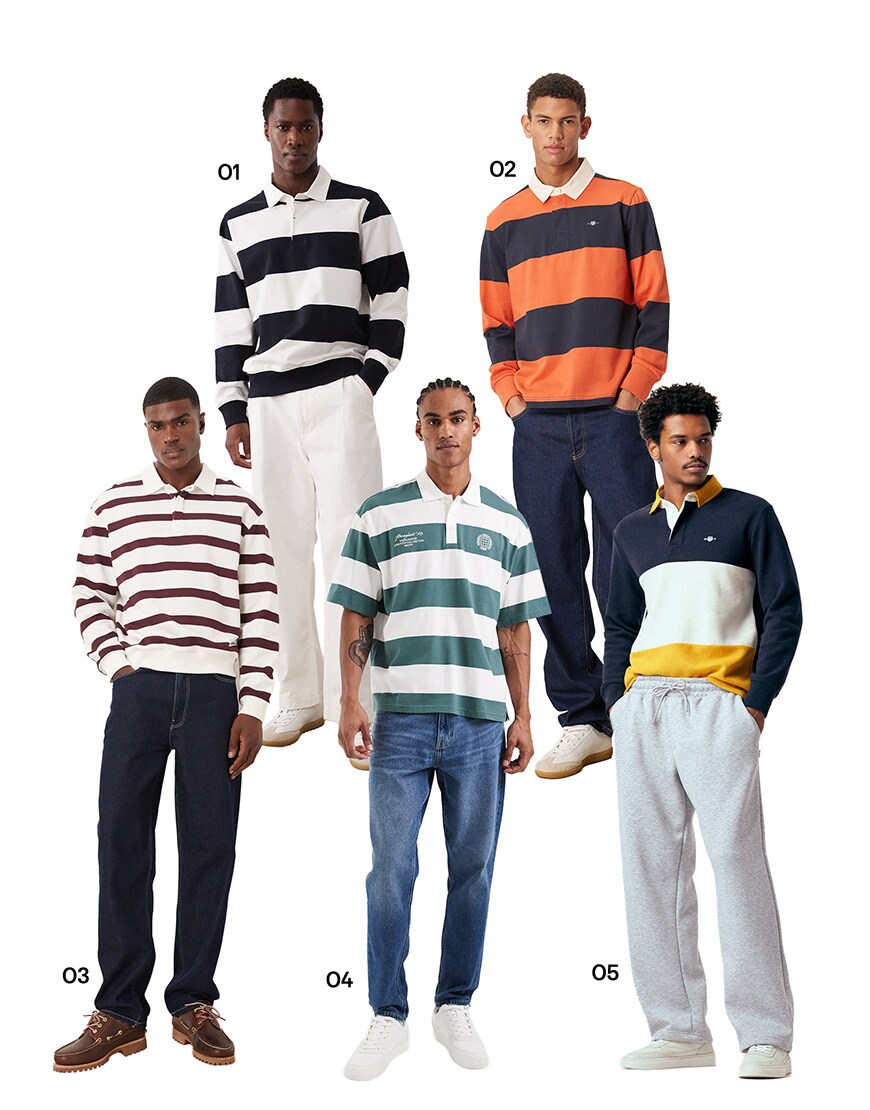 Collage of men wearing ASOS clothing | ASOS Style Feed