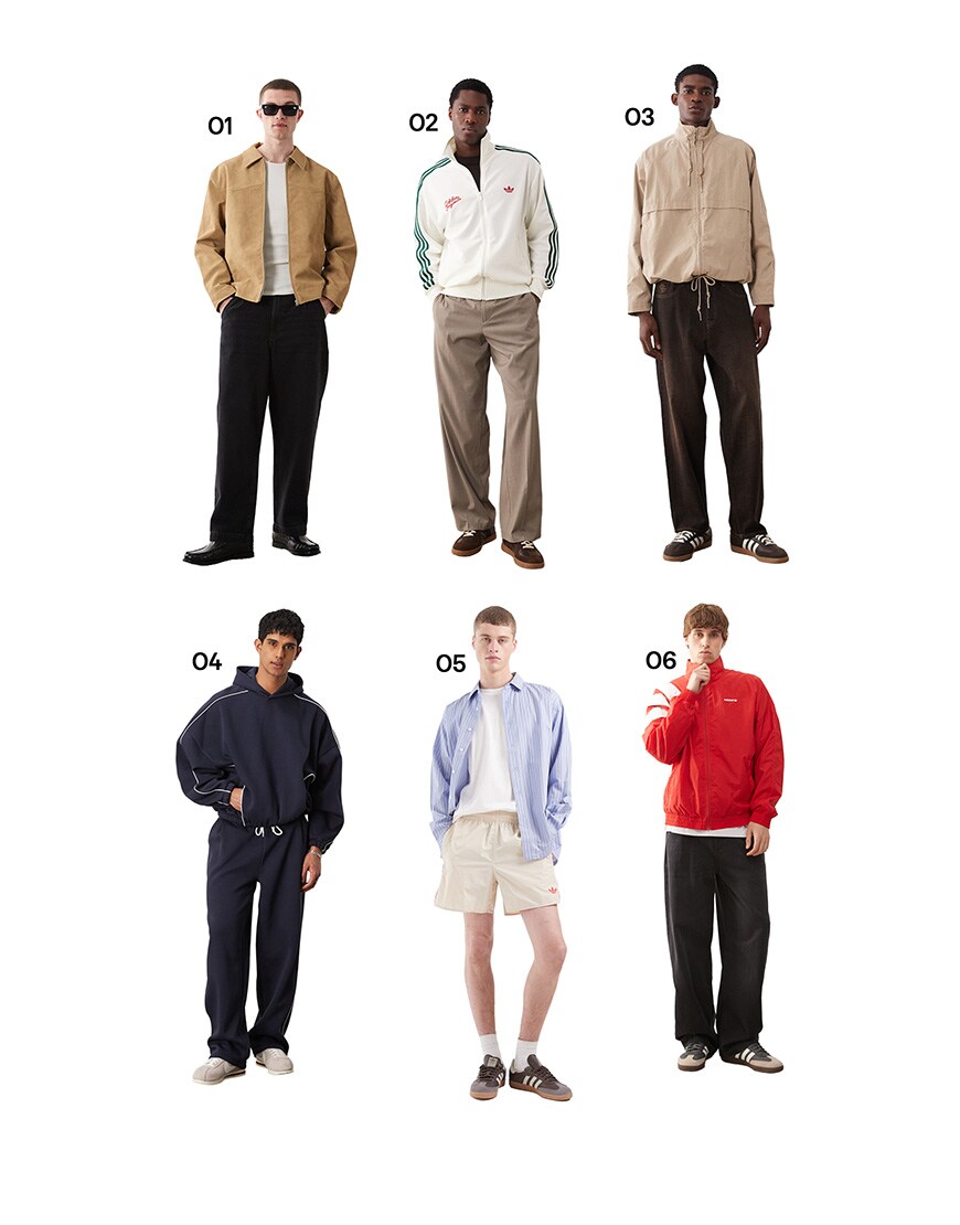 Collage of men wearing ASOS clothing | ASOS Style Feed