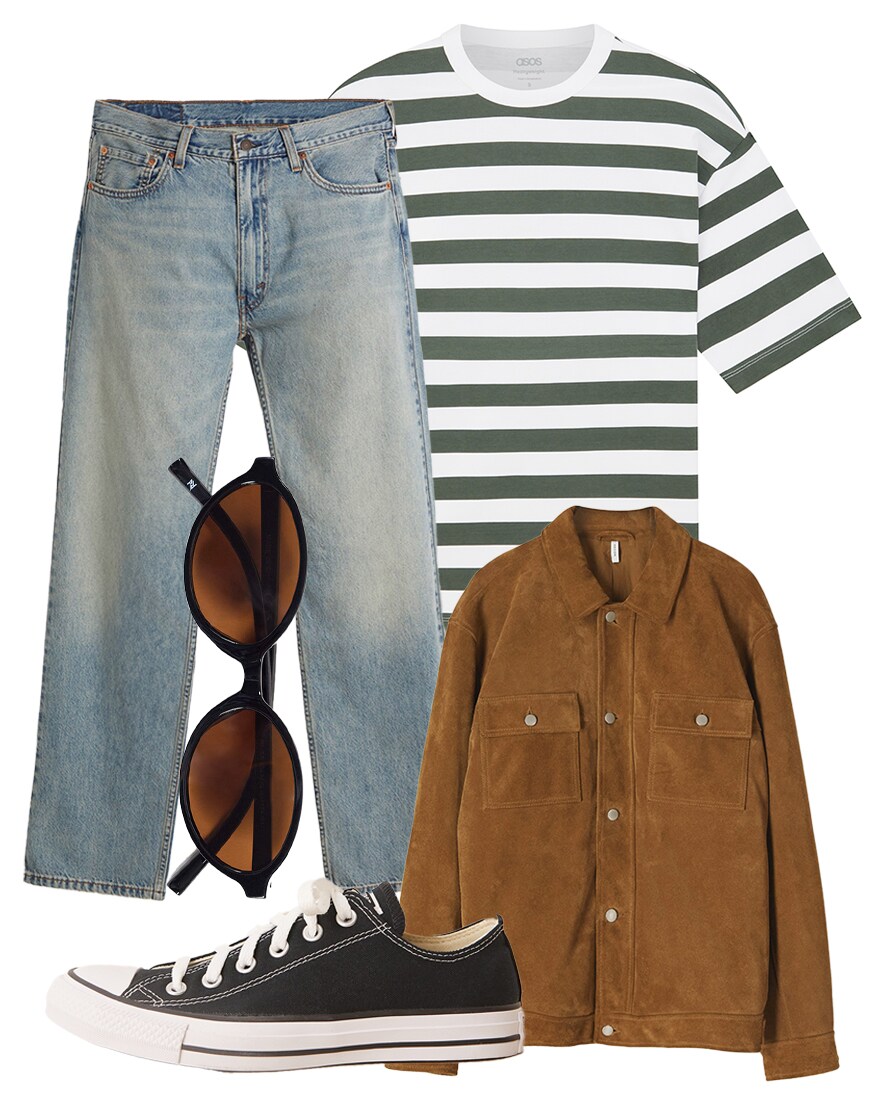 Collage of ASOS clothes