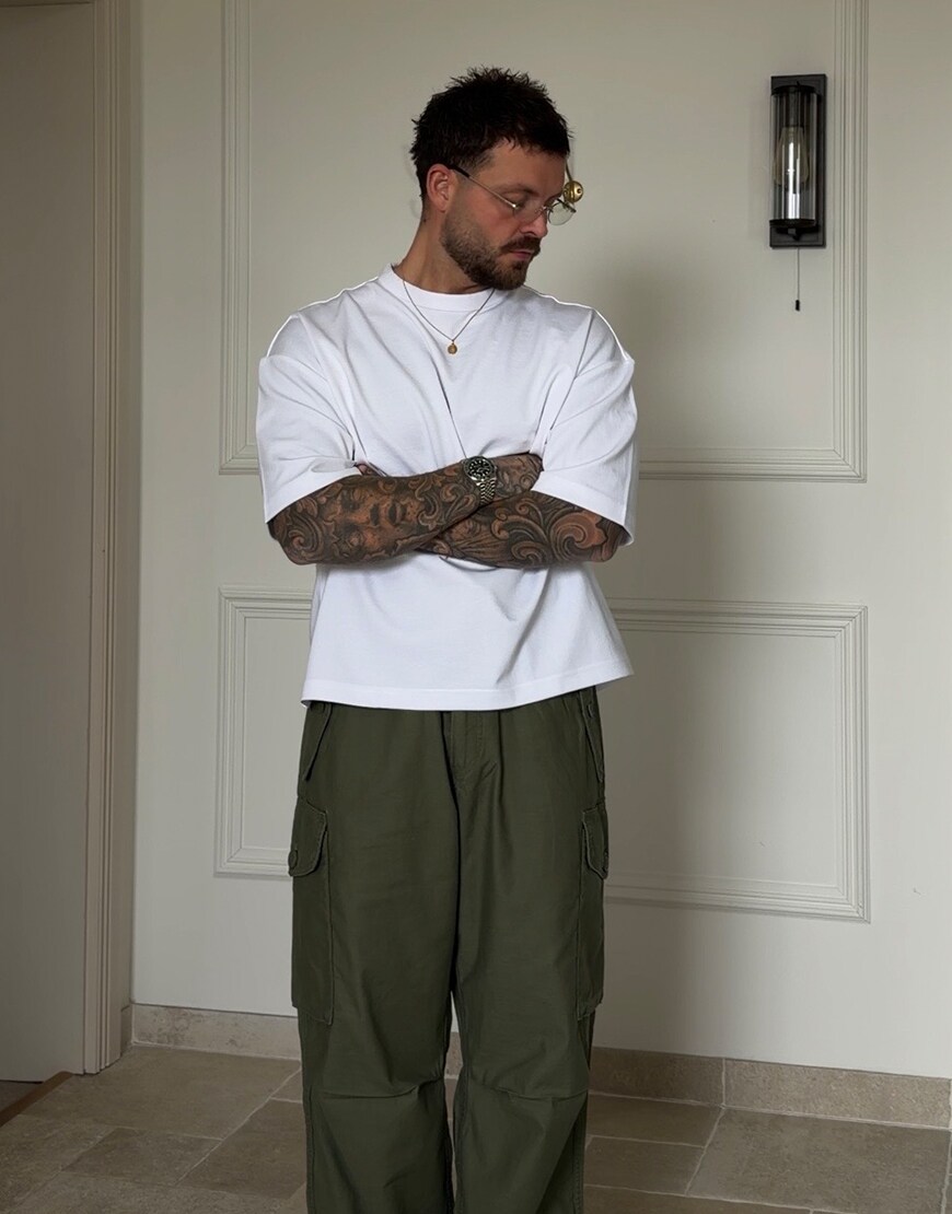 Man with his arms crossed