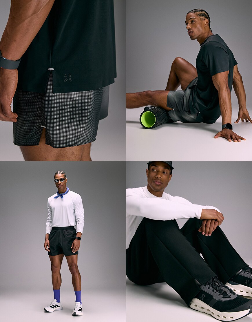 Collage of men wearing 4505 activewear | ASOS Style Feed