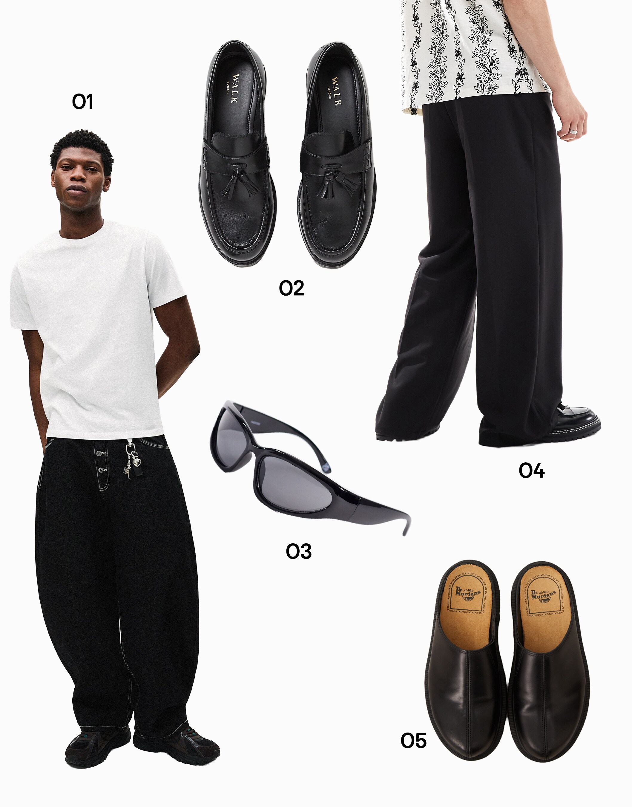 Collage of men wearing ASOS clothing | ASOS Style Feed