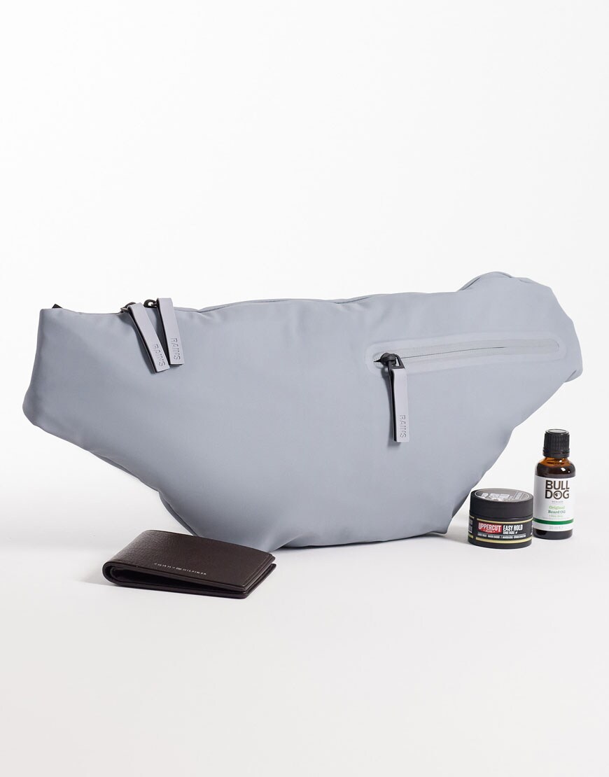 blue Rains bum bag|ASOS Style Feed
