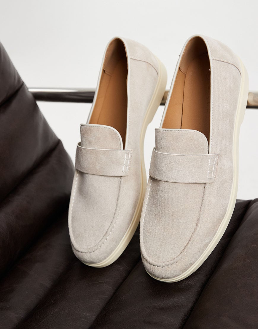 cream loafers|ASOS Style Feed