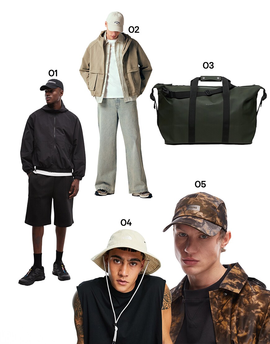 Collage of men wearing ASOS clothing | ASOS Style Feed
