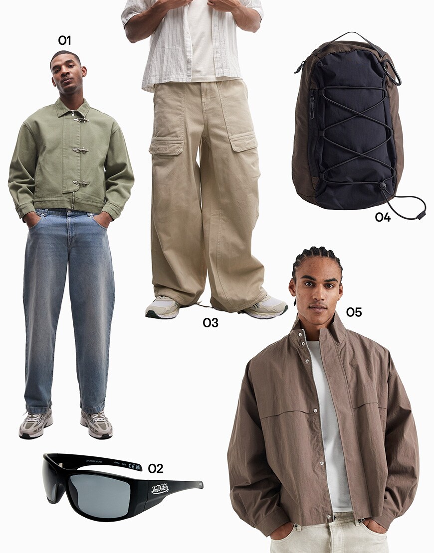 Collage of men wearing ASOS clothing | ASOS Style Feed