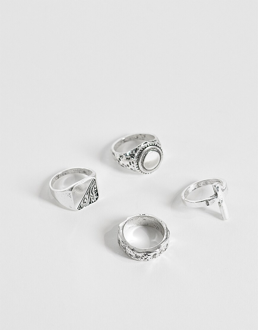 asos silver rings|ASOS Style Feed