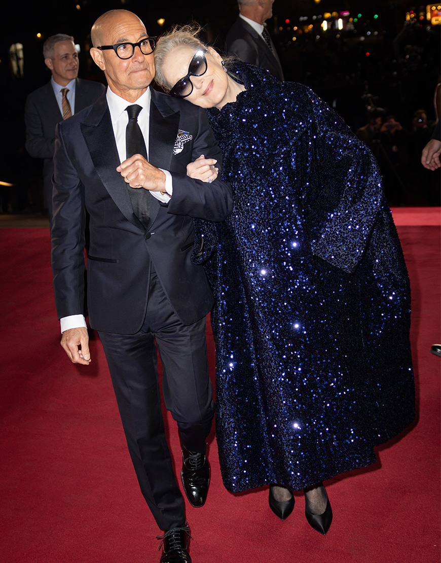 Stanley Tucci and Meryl Streep