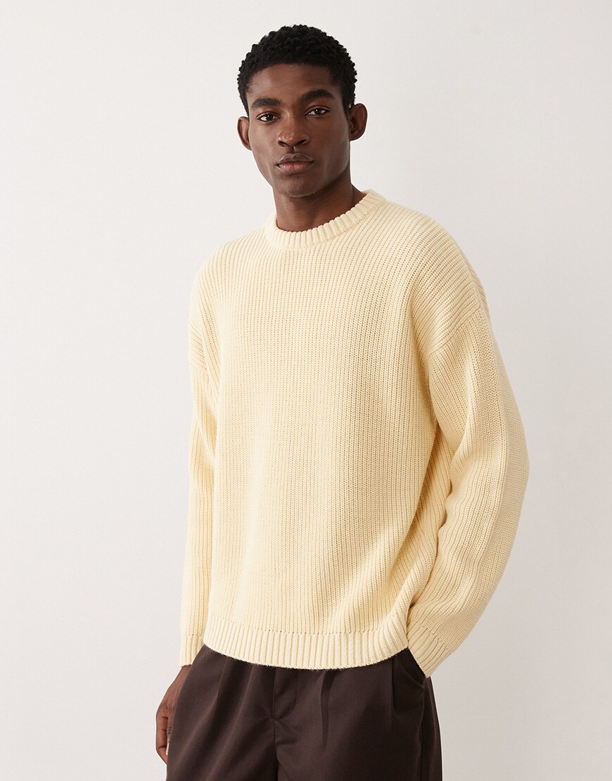model wearing yellow jumper|ASOS Style Feed