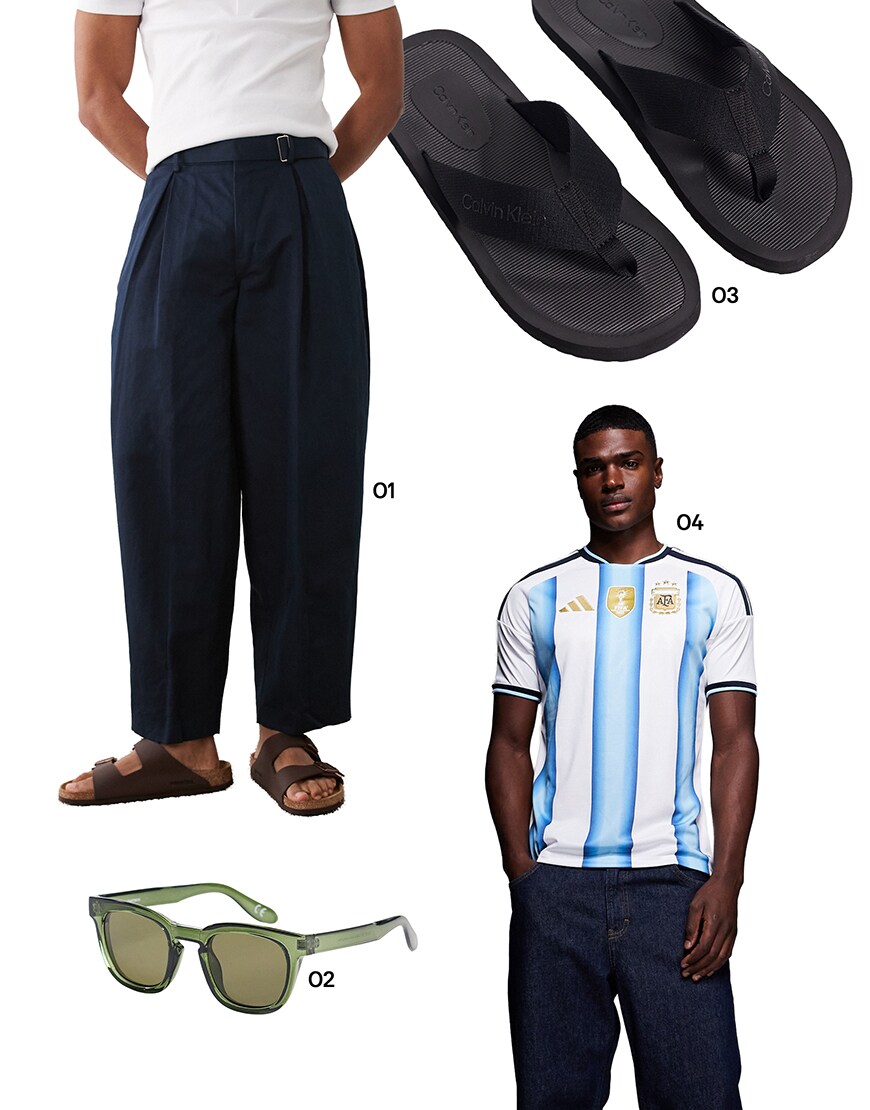 Collage of men wearing ASOS | ASOS Style Feed