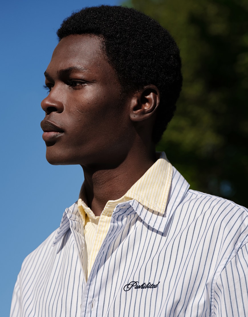 Man wearing striped shirts | ASOS Style Feed