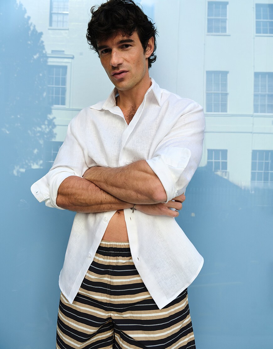 Paul Foreman wearing shorts and shirt | ASOS Style Feed