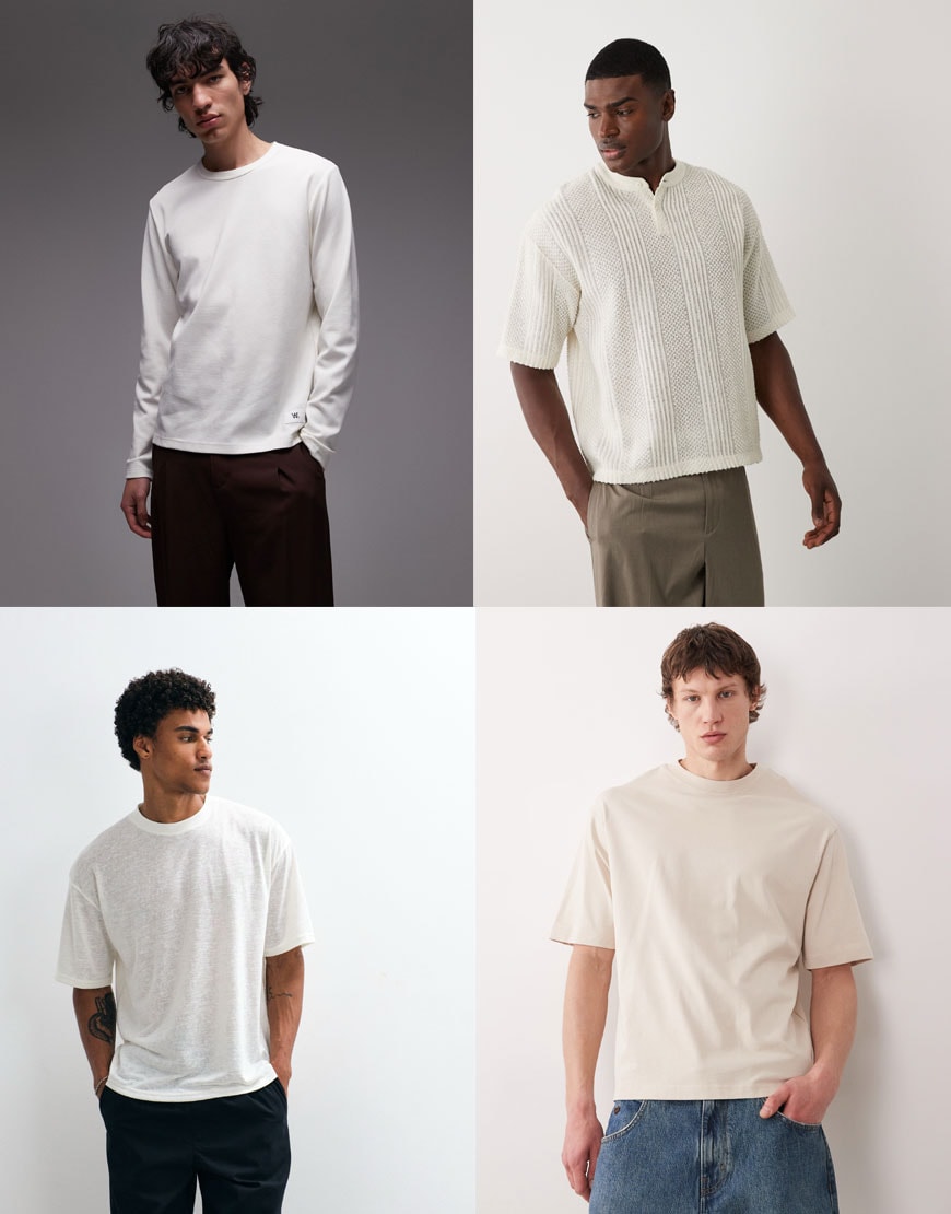 off-white tee collage|ASOS Style Feed