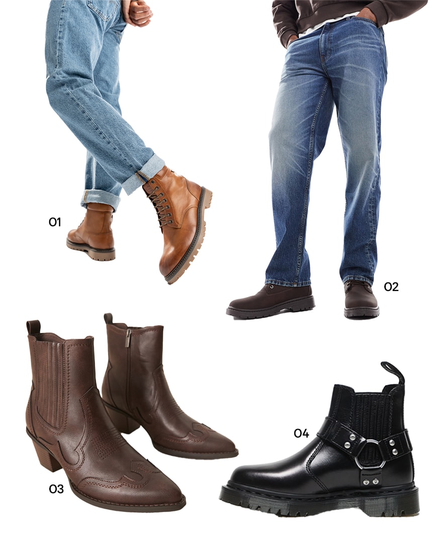 sturdy boots|ASOS Style Feed