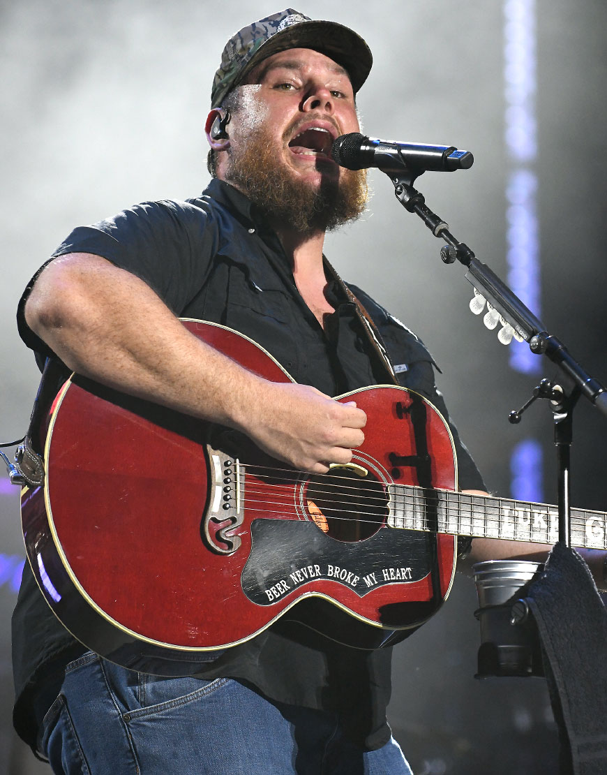 Luke Combs performing|ASOS Style Feed