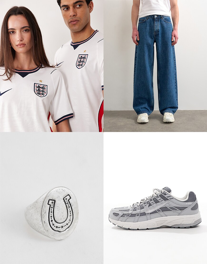 Collage of ASOS products