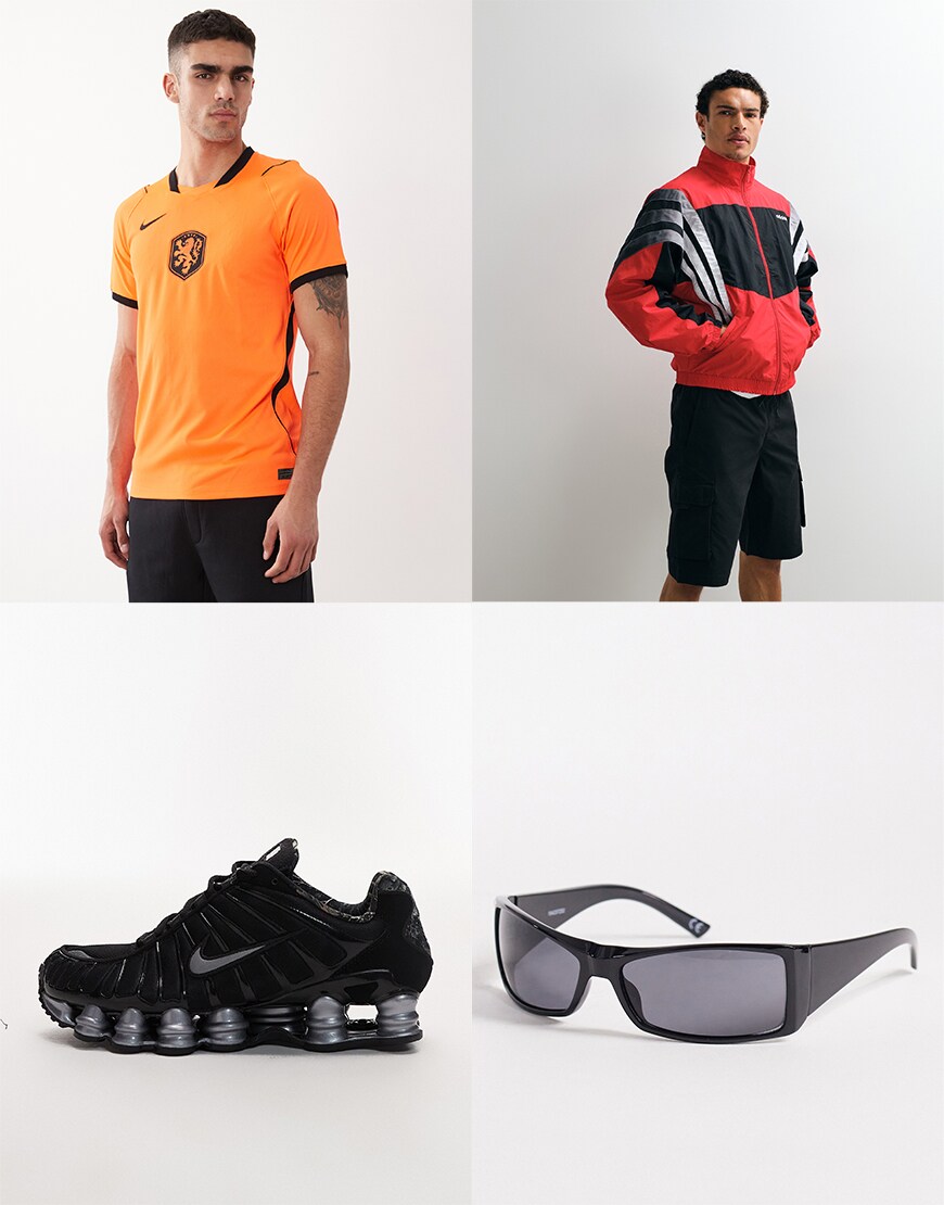 Collage of ASOS products
