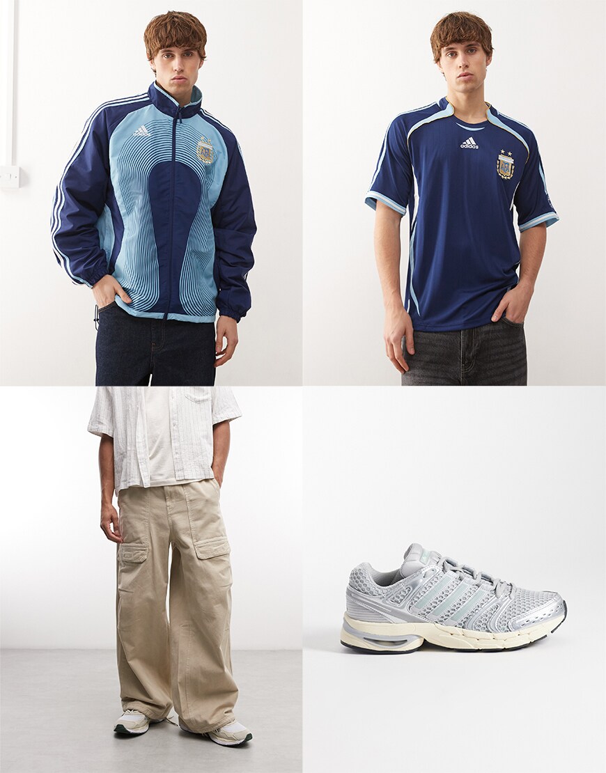 Collage of ASOS products