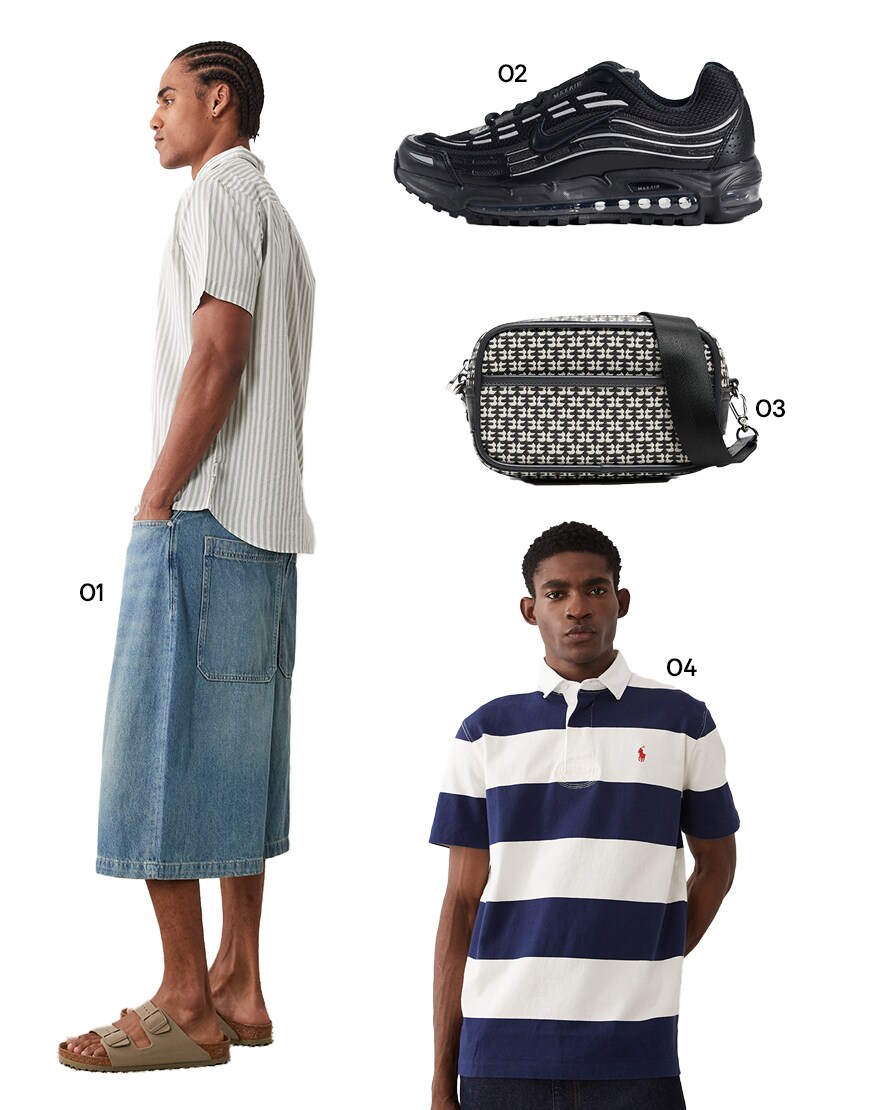 Collage of ASOS products