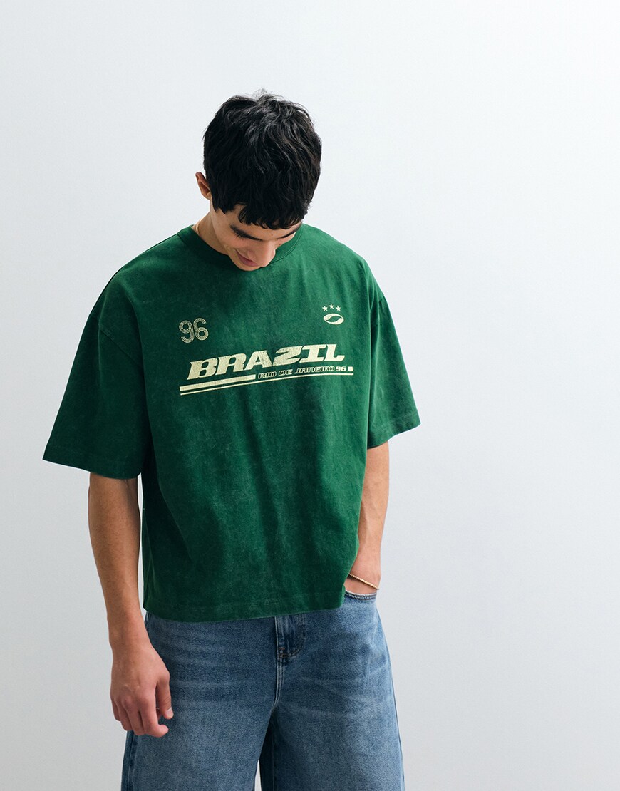 asos deliveroo brazil football top|ASOS Style Feed