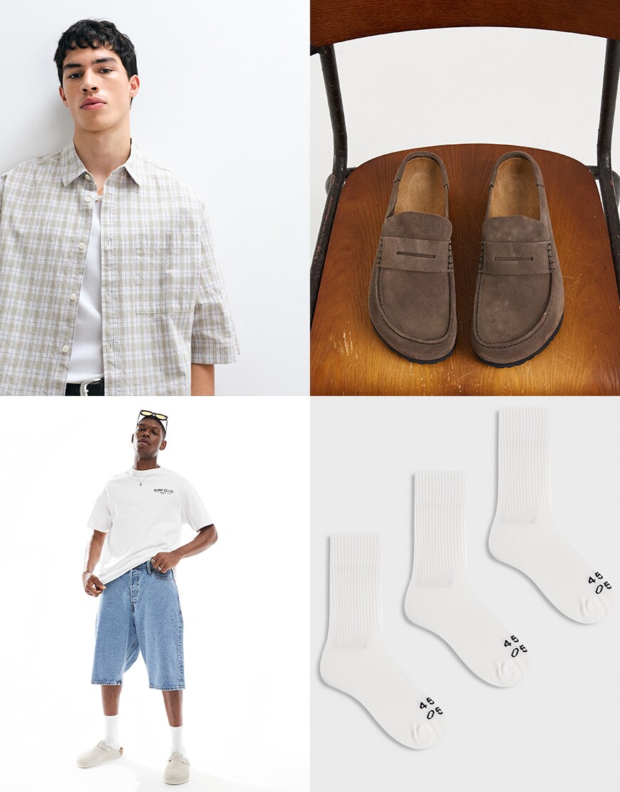 Birkenstock Naples clogs outfit|ASOS Style Feed