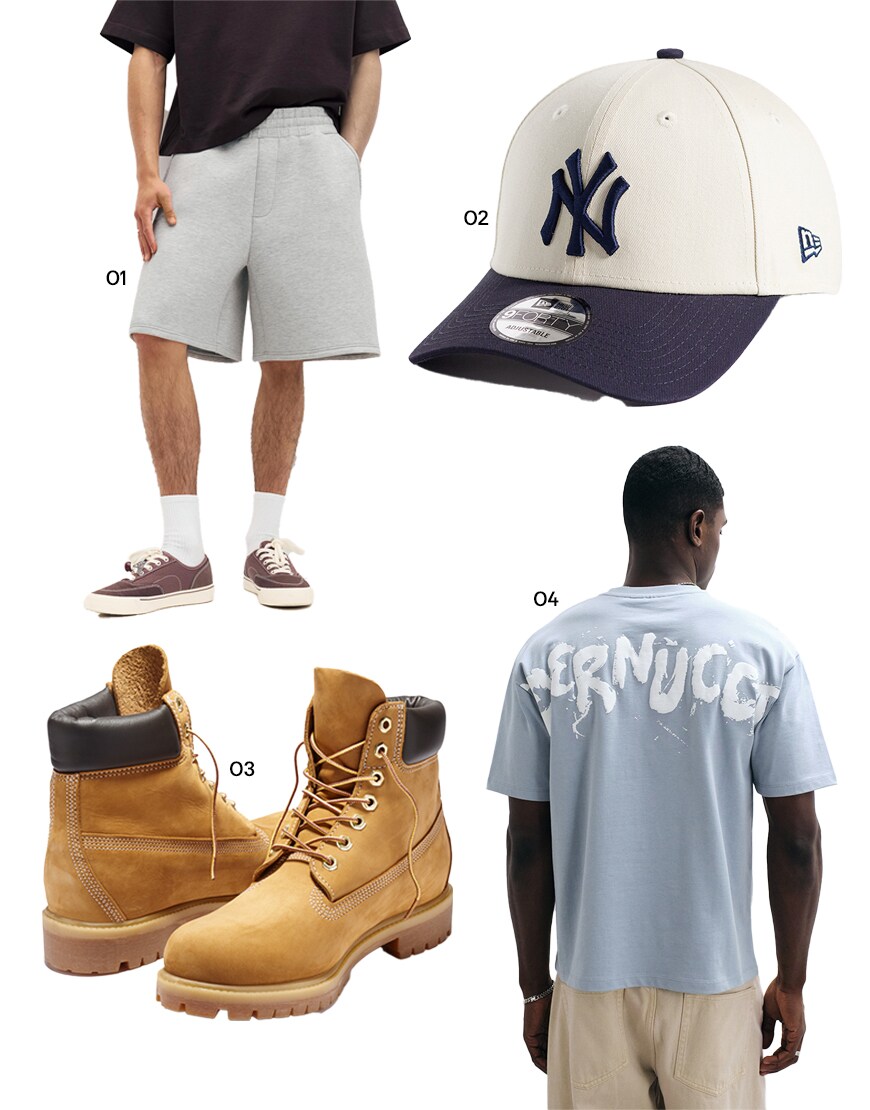 Collage of ASOS products