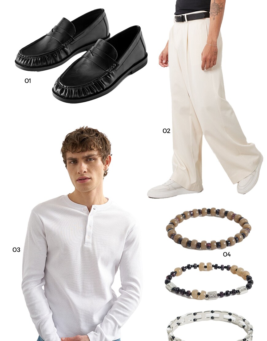 Collage of ASOS clothes