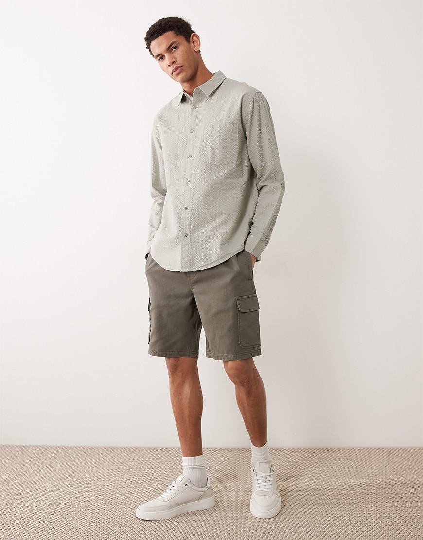dress shirt and cargo shorts Buy White Stuff Natural 100% Cotton Halsall Cargo Shorts from Next USA